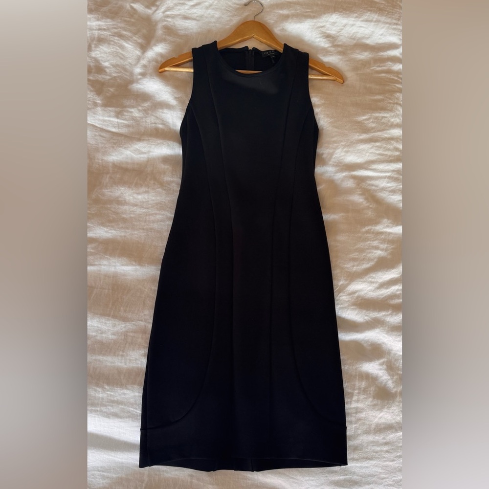 Rag & Bone Sleeveless Sheath Scuba Dress